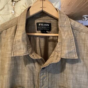 Filson Long Sleeve Button Shirt 3XL